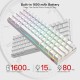 Redragon Draconic K530 Pro White Wireless- Red Switch